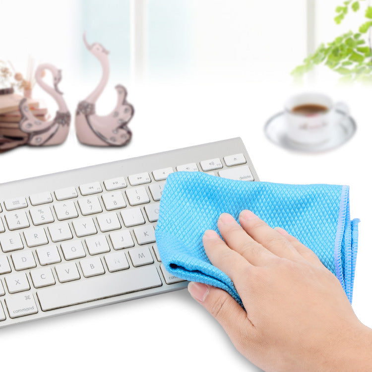 Microfibre professionnelle sans trace cuisine salle de bain