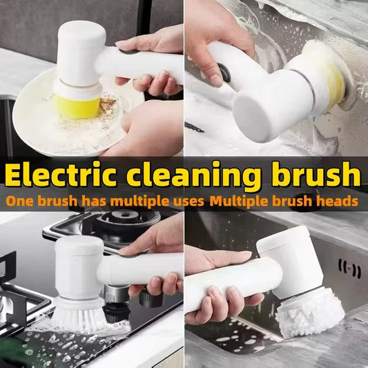 Brosse de Nettoyage Électrique Magique 5-en-1