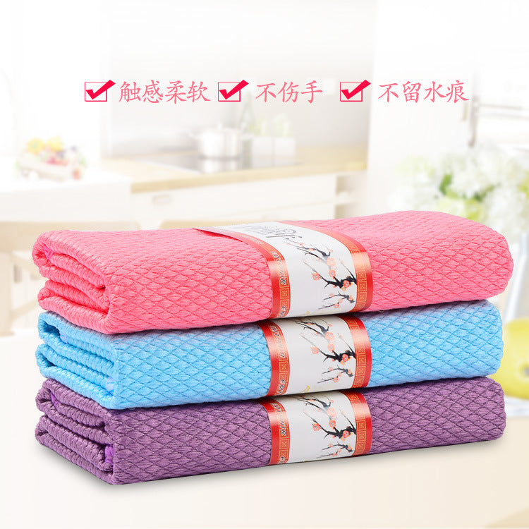 Chiffons microfibre 400g codage couleur par pièce
