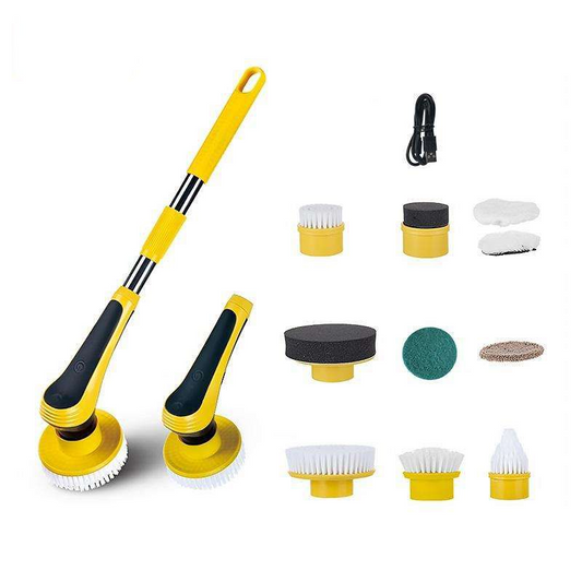Brosse Électrique Long Manche Extensible 360°