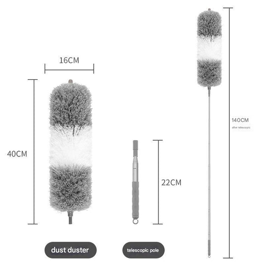 Brosse télescopique microfibre plafond - NettoyHome